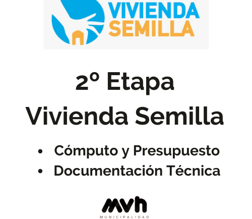VIVIENDA SEMILLA 2º ETAPA