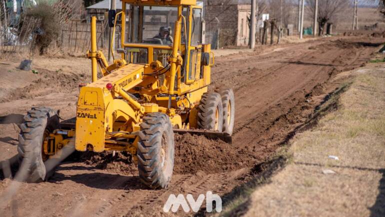 Personal de servicios de la Municipalidad se encuentra trabajando en el sector sur oeste de la localidad