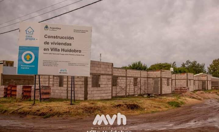 Avanzan las cuatros viviendas del Programa Casa Propia