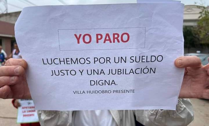 Nuestro municipio apoya y acompaña la lucha docente