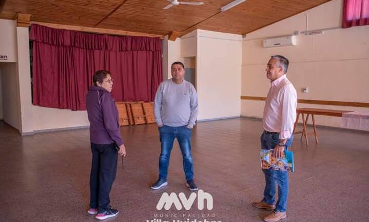 OBRAS EN EL CENTRO DE JUBILADOS DE VILLA HUIDOBRO
