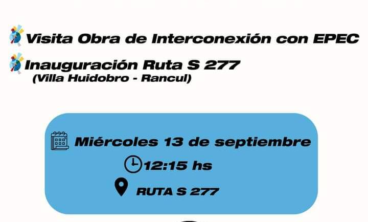 Visita del Gobernador de la Provincia Cr. Juan Schiaretti