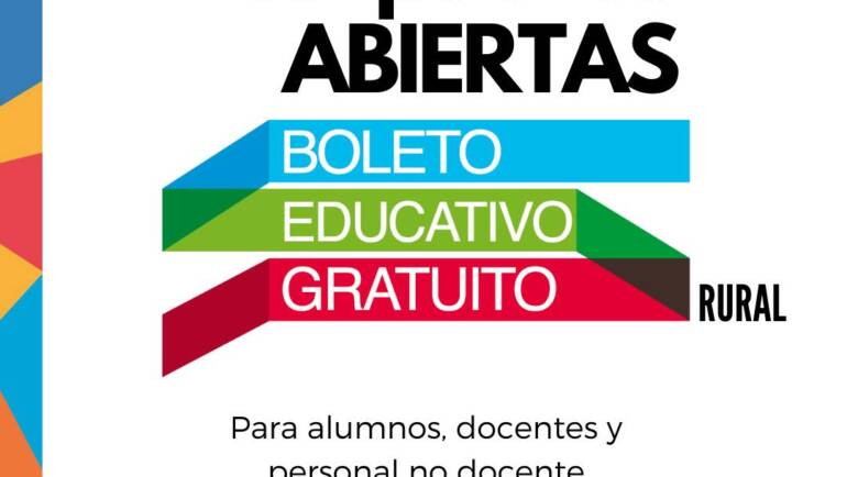 BOLETO EDUCATIVO RURAL BENEFICIARIOS CICLO LECTIVO 2024