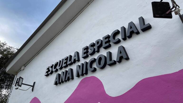 FINAL DE OBRA EN LA ESCUELA ESPECIAL «ANA NICOLA»