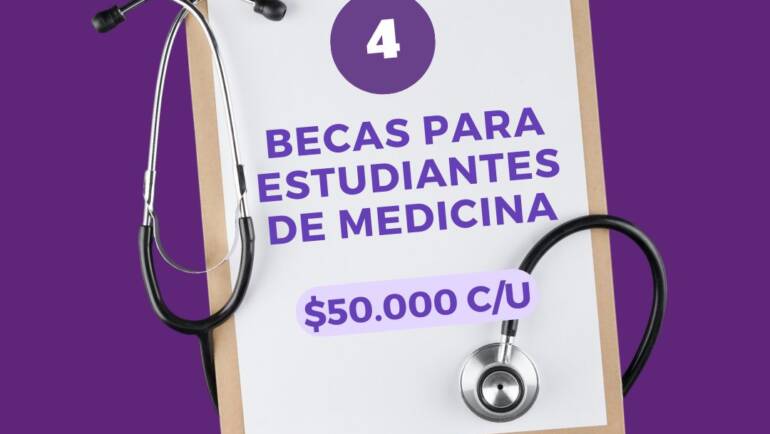 ¡AUMENTAMOS EL MONTO DE LAS BECAS EDUCATIVAS PARA ESTUDIANTES DE MEDICINA!