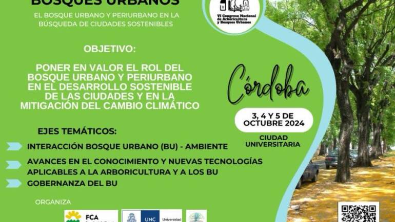 IV CONGRESO NACIONAL DE ARBORICULTURA Y BOSQUES URBANOS