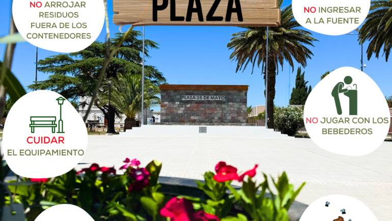 CUIDEMOS NUESTRA PLAZA