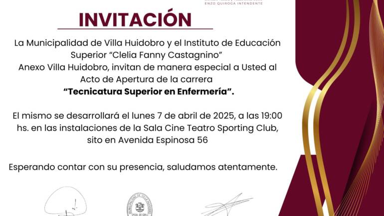 ¡GRAN NOTICIA PARA VILLA HUIDOBRO!