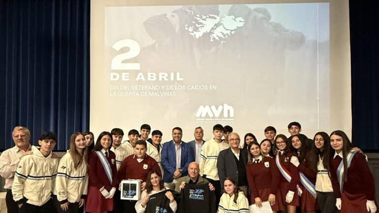 ACTO CONMEMORATIVO DEL 2 DE ABRIL – DÍA DEL VETERANO Y DE LOS CAÍDOS EN LA GUERRA DE MALVINAS