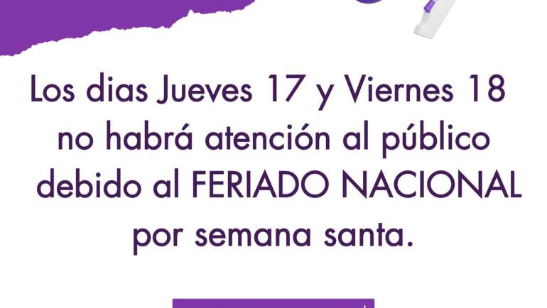 INFORMACIÓN IMPORTANTE