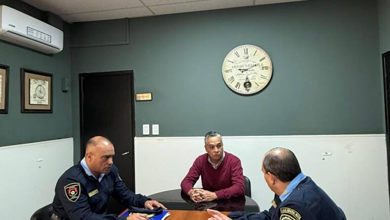 GESTIONES PARA LA FORMACIÓN POLICIAL EN NUESTRA LOCALIDAD
