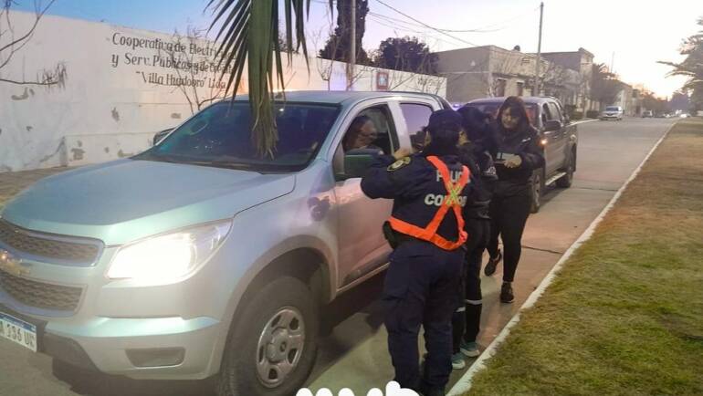 CONTROL VEHICULAR EN AV. SAN MARTÍN