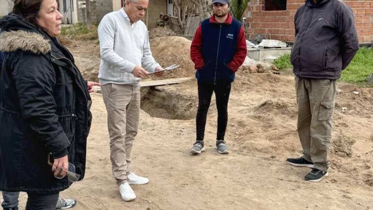 NUEVA OBRA EN MARCHA EN BARRIO CAÑADA CHICA