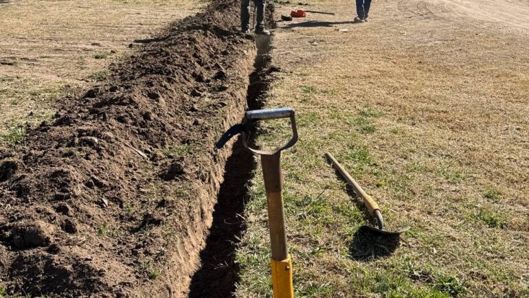 INICIO DE OBRA – SEEGUNDA ETAPA DE GAS NATURAL