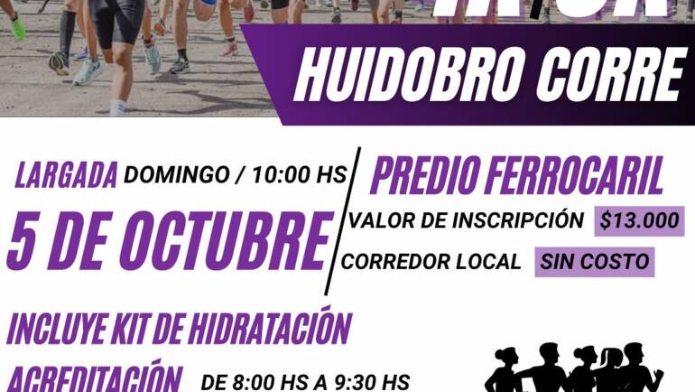 HUIDOBRO CORRE 2025