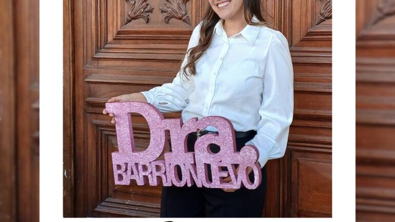 FELICITACIONES DRA. BARRIONUEVO