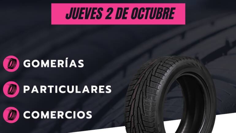 RECOLECCIÓN DIFERENCIADA DE NEUMÁTICOS