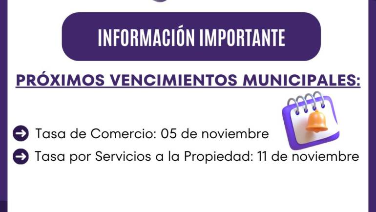 ¡Información importante!