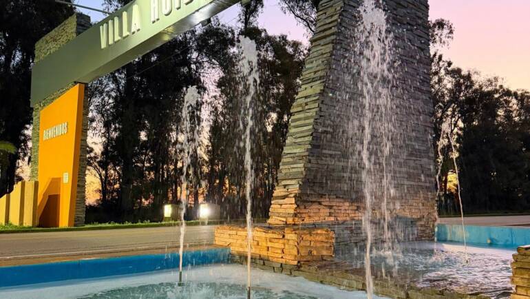 Nuestro pórtico de acceso luce más lindo que nunca!