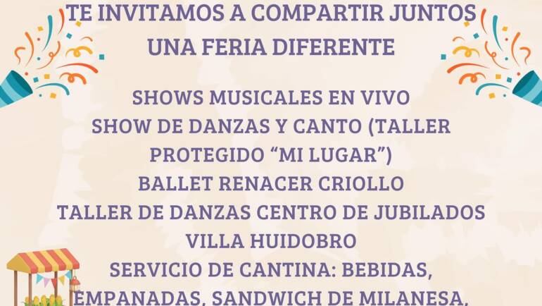 ¡ESTA FERIA VA A SER DIFERENTE!