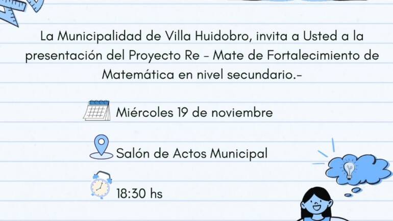 PRESENTACIÓN DEL PROYECTO RE-MATE