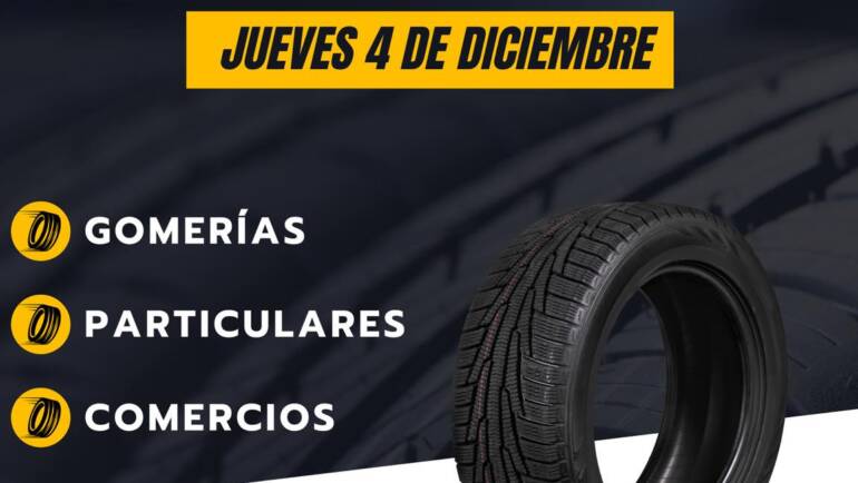 RECOLECCIÓN DIFERENCIADA DE NEUMÁTICOS