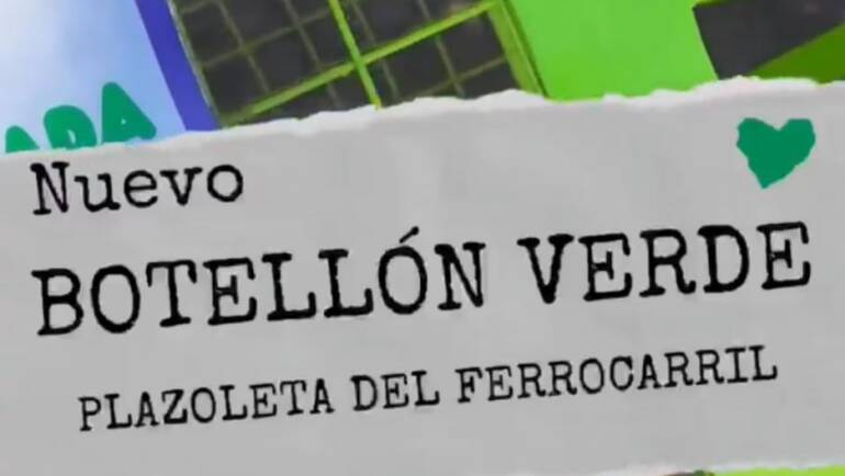 Nuevo Botellón Verde