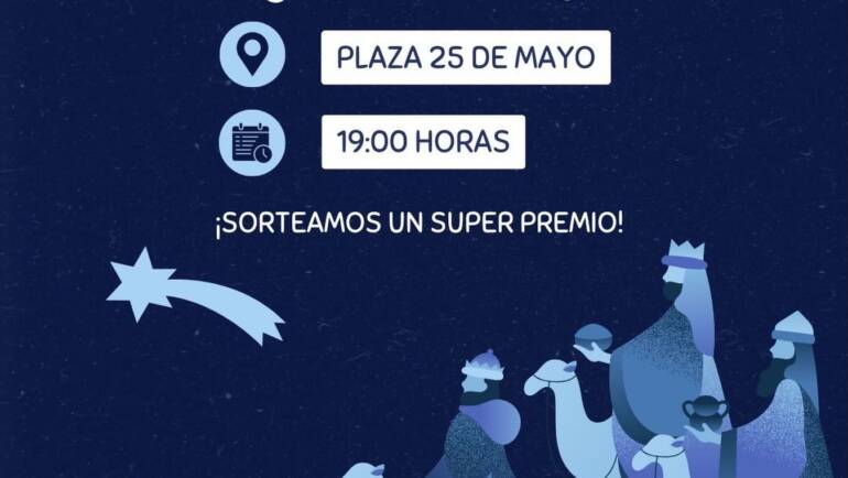 Llegan los Reyes Magos a Villa Huidobro