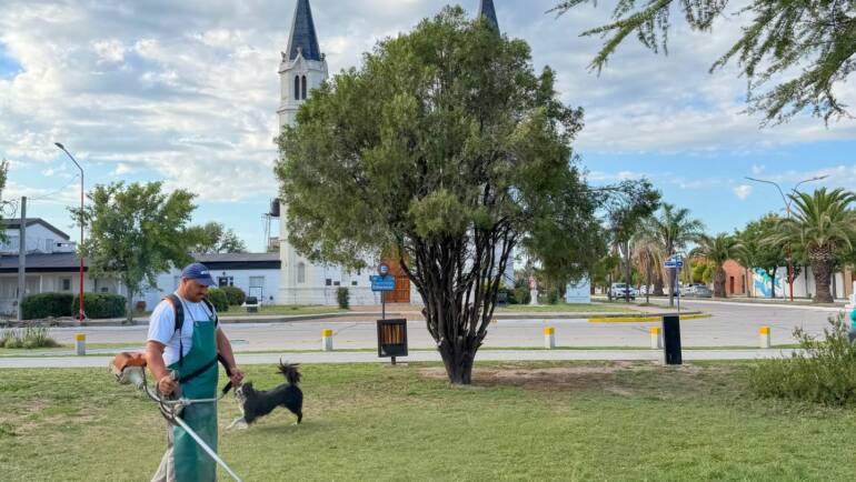 MANTENIMIENTO DE NUESTRA PLAZA 25 DE MAYO