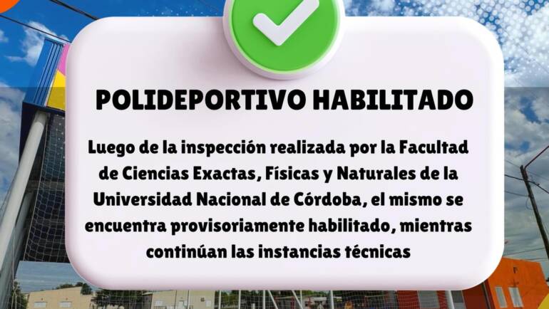 POLIDEPORTIVO HABILITADO