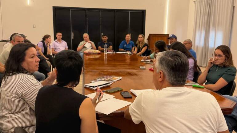 Reunión post Fiesta Provincial del Trigo