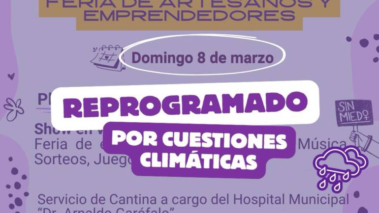 ACTIVIDAD REPROGRAMADA