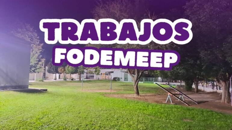 MEJORAMOS NUESTRAS ESCUELAS JUNTO AL PROGRAMA FODEMEEP