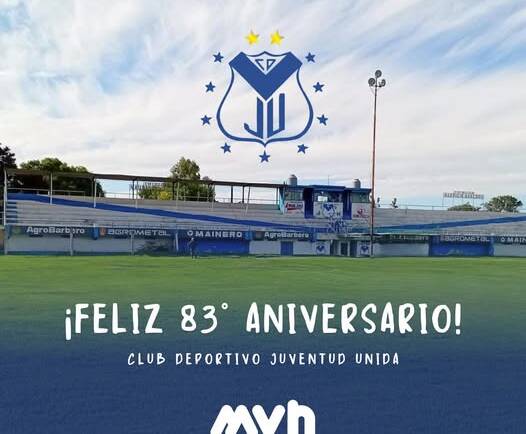 Feliz aniversario Club Deportivo Juventud Unida