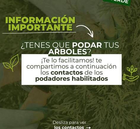 PODADORES HABILITADOS