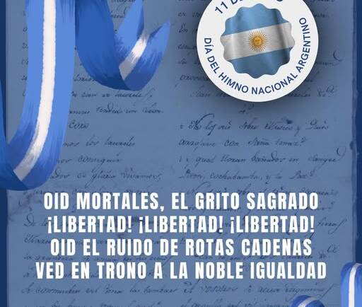 11 de mayo – DIA DEL HIMNO NACIONAL