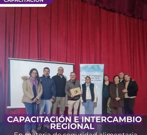 CAPACITACION E INTERCAMBIO REGIONAL EN MATERIA DE SEGURIDAD ALIMENTARIA