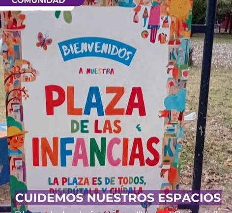 Porque los espacios públicos son de todos, cuidarlos también es responsabilidad de todos