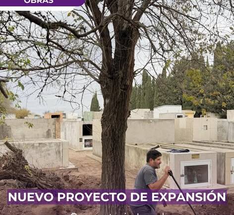 Nuevo proyecto de expansión en el Cementerio Local