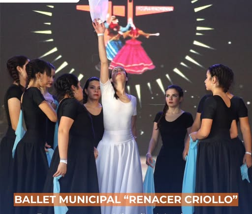 Ballet Municipal Renacer Criollo presente en el Certamen Pioneros