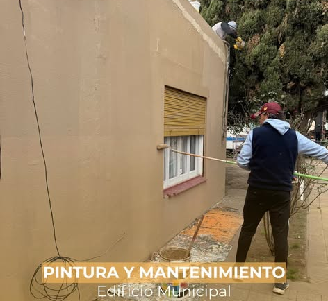 Pintura y mantenimiento del Edificio Municipal