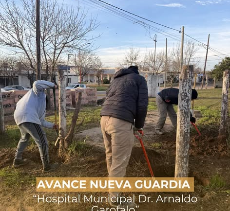 Avanzan los trabajos para la nueva Guardia del Hospital Municipal
