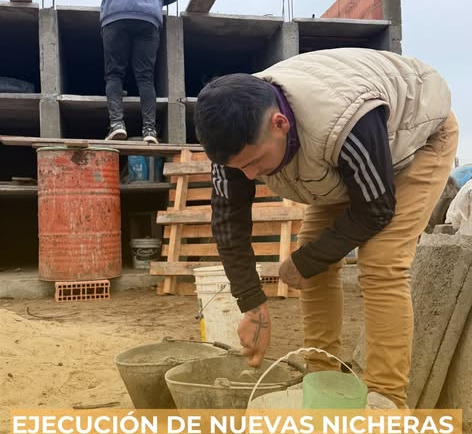 Avance de obra | Ampliación de nicheras en el Cementerio Municipal