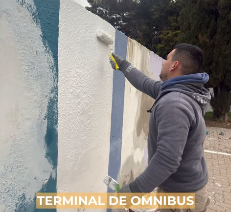 Mantenimiento en la Terminal de Ómnibus