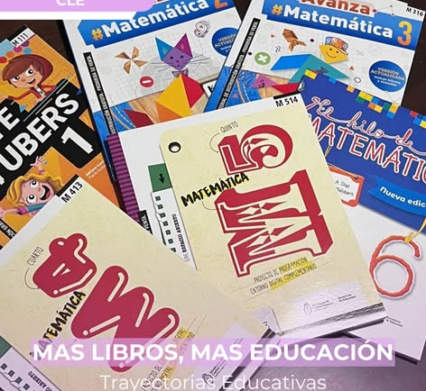 Más libros para acompañar las trayectorias educativas