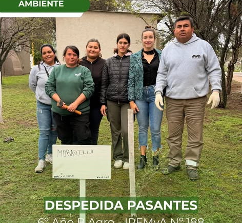 DESPEDIMOS A LAS ÚLTIMAS PASANTES DEL AÑO EN EL VIVERO MUNICIPAL